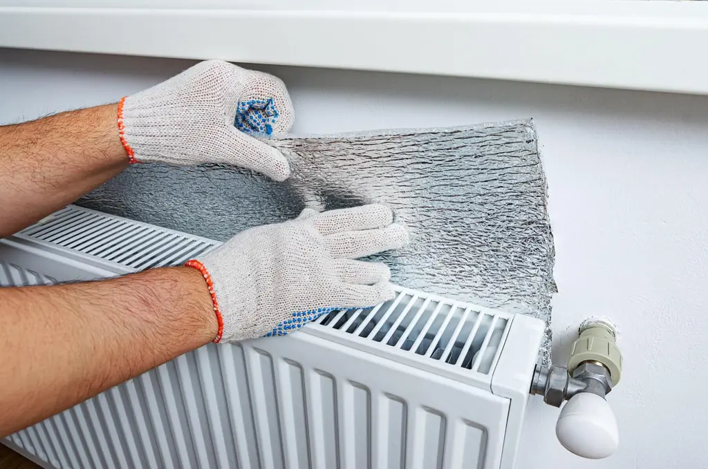 Pannelli termoriflettenti per termosifoni