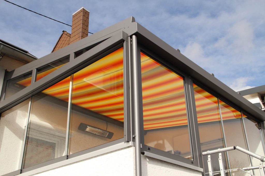serra bioclimatica balcone