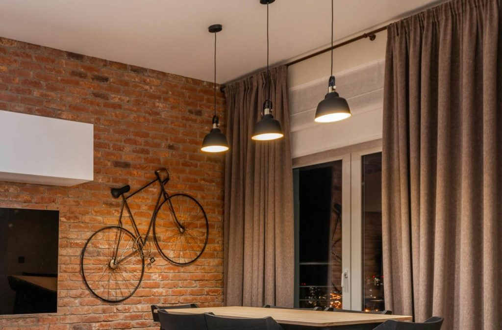 illuminazione stile industrial